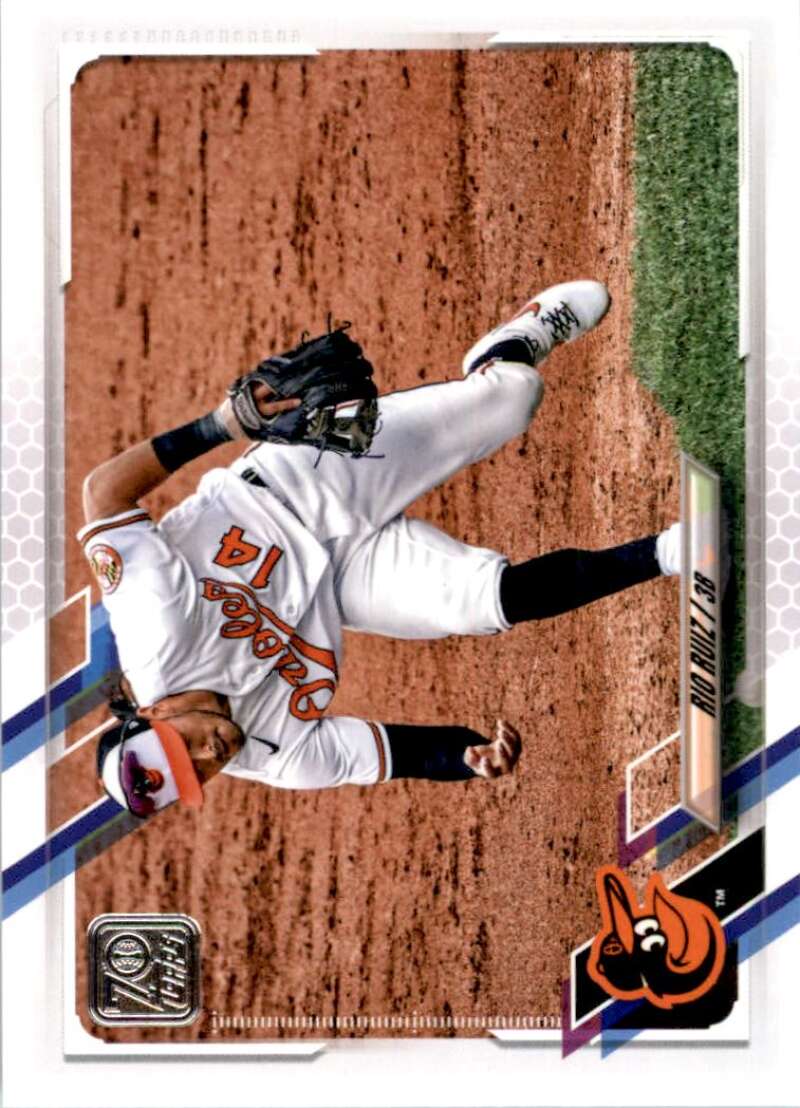 2021 Topps Baseball  #369 Rio Ruiz  Baltimore Orioles  Image 1