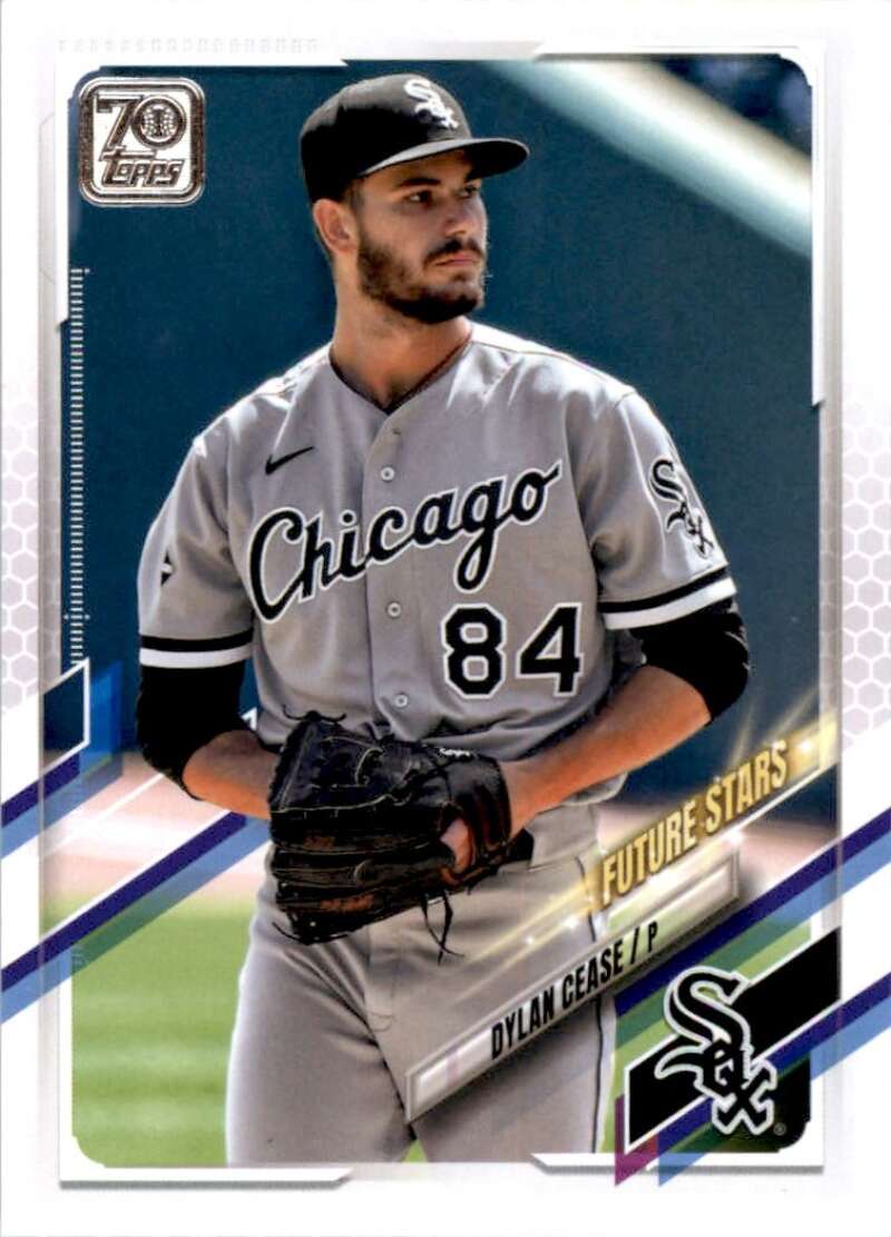 2021 Topps Baseball  #435 Dylan Cease  Chicago White Sox  Image 1