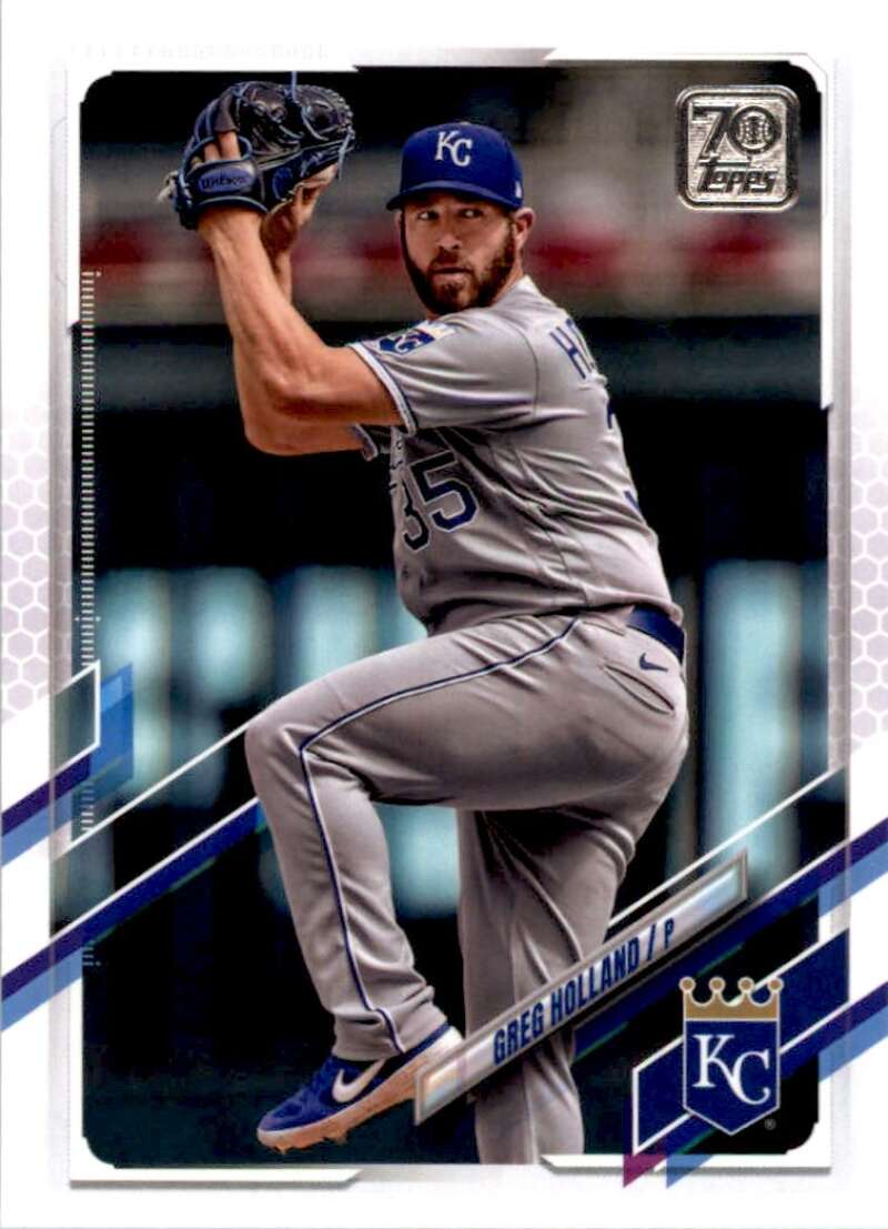 2021 Topps Baseball  #467 Greg Holland  Kansas City Royals  Image 1