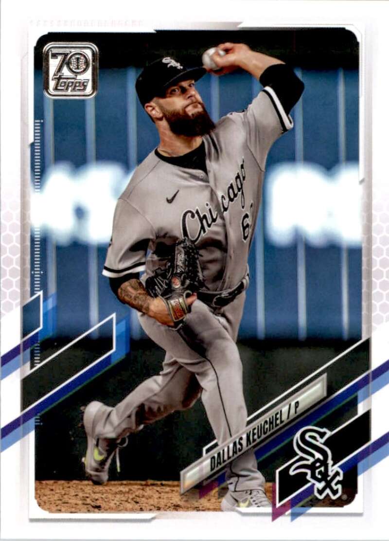 2021 Topps Baseball  #488 Dallas Keuchel  Chicago White Sox  Image 1