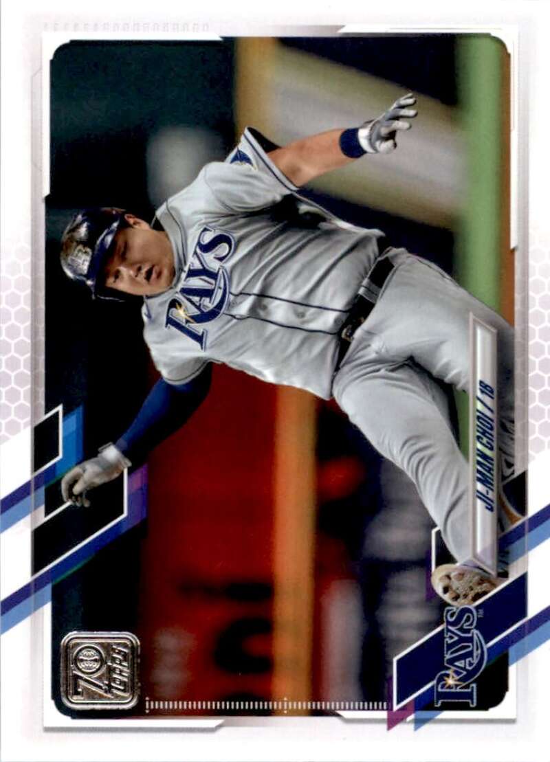 2021 Topps Baseball  #511 Ji-Man Choi  Tampa Bay Rays  Image 1