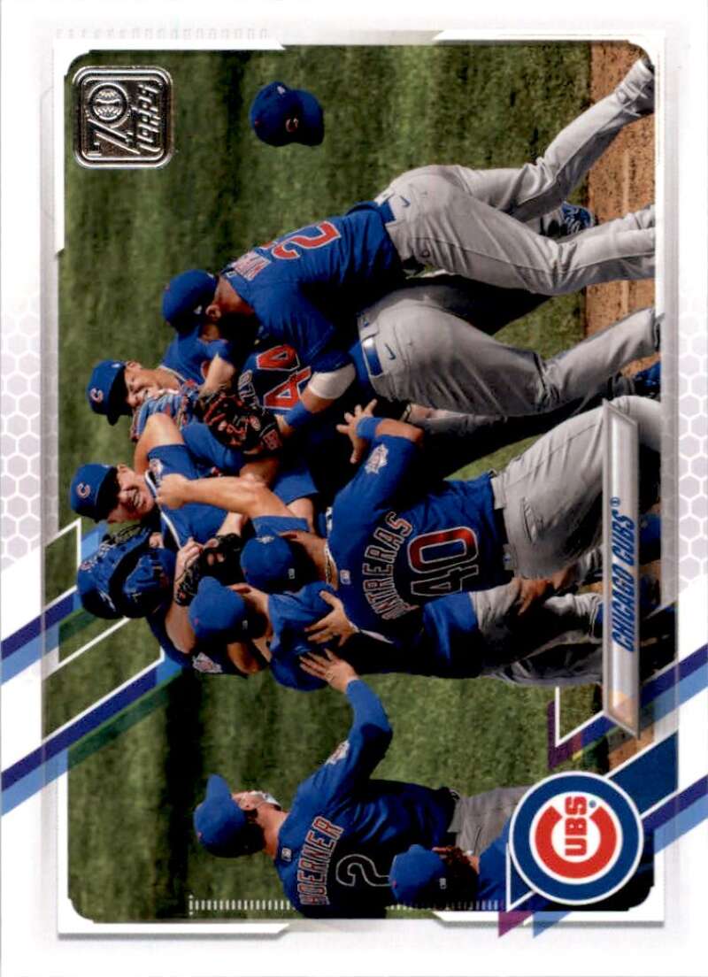 2021 Topps Baseball  #529 Chicago Cubs   Image 1