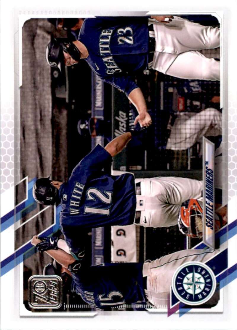 2021 Topps Baseball  #599 Seattle Mariners   Image 1