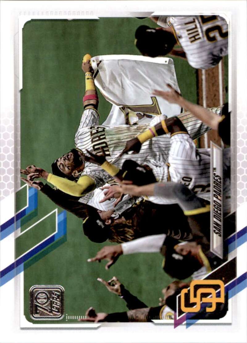 2021 Topps Baseball  #604 San Diego Padres   Image 1