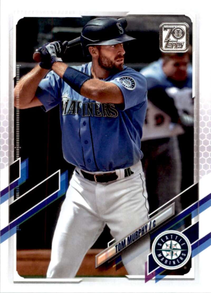 2021 Topps Baseball  #632 Tom Murphy  Seattle Mariners  Image 1