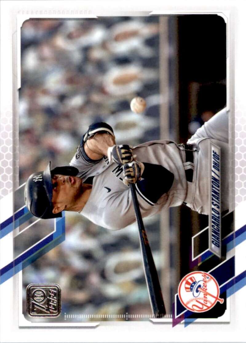 2021 Topps Baseball  #642 Giancarlo Stanton  New York Yankees  Image 1