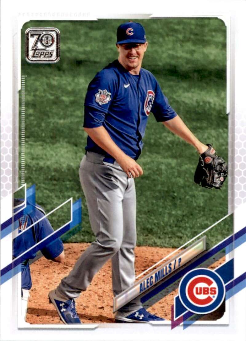 2021 Topps Baseball  #659 Alec Mills  Chicago Cubs  Image 1