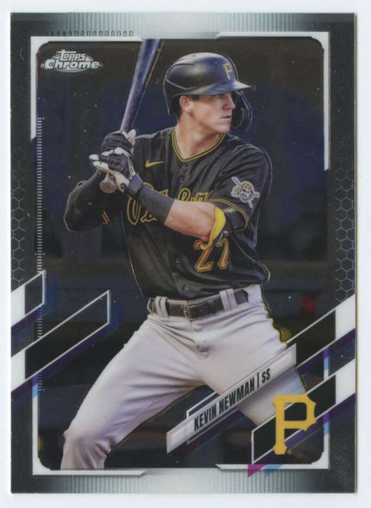 2021 Topps Chrome #2 Kevin Newman  Pittsburgh Pirates  V91686 Image 1