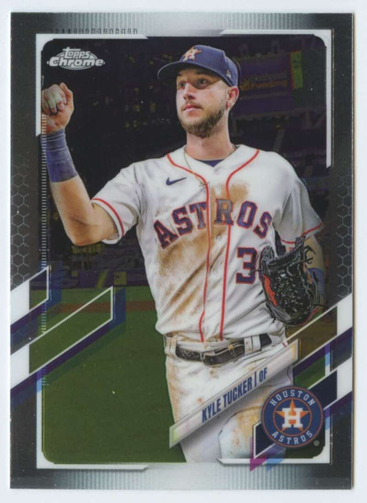 2021 Topps Chrome #208 Kyle Tucker  Houston Astros  V91737 Image 1