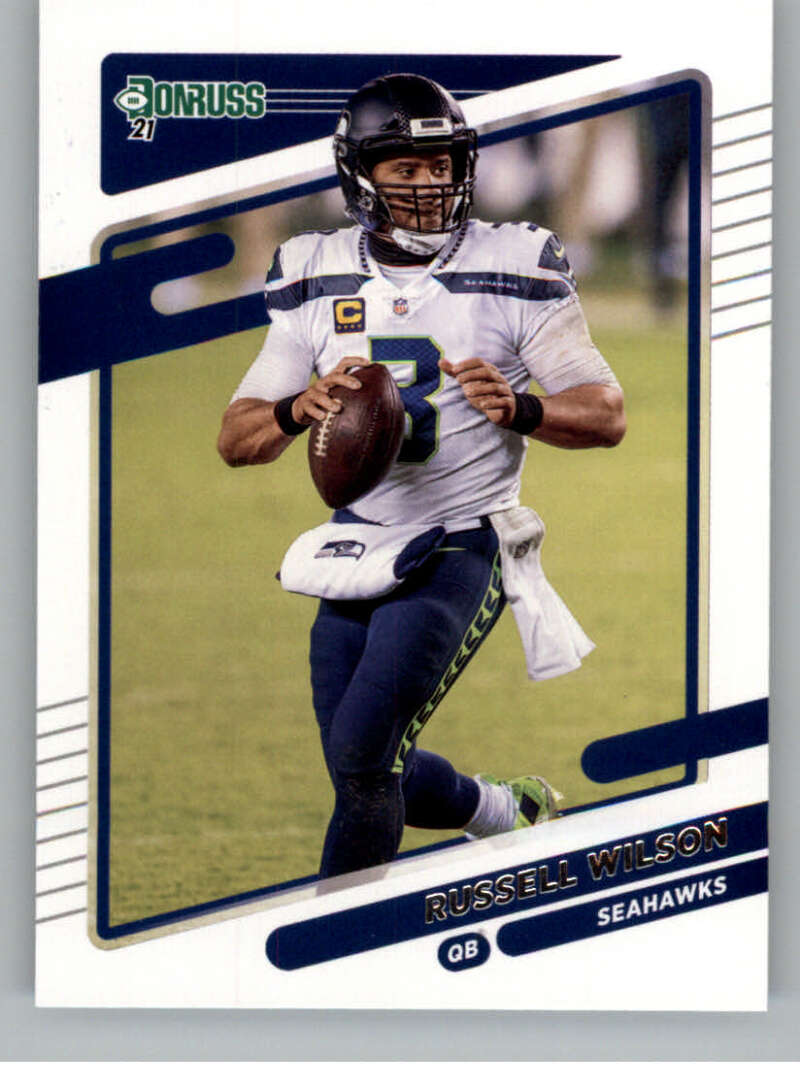 2021 Donruss #28 Russell Wilson  Seattle Seahawks  V88774 Image 1