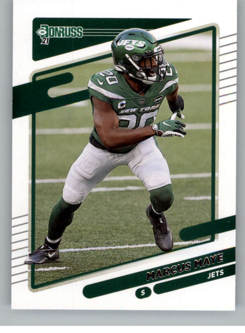 2021 Donruss #44 Marcus Maye  New York Jets  V88787 Image 1