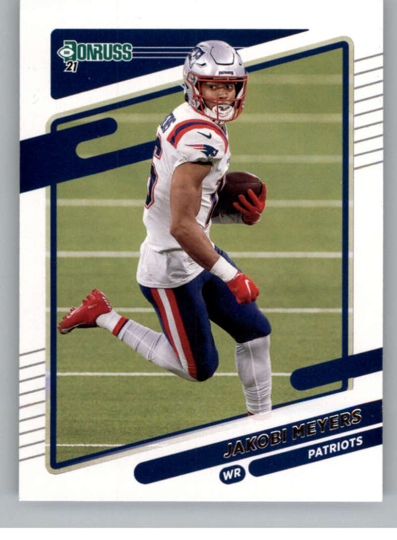 2021 Donruss #49 Jakobi Meyers  New England Patriots  V88790 Image 1