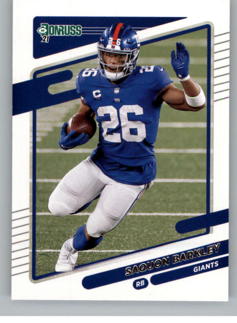 2021 Donruss #79 Saquon Barkley  New York Giants  V88807 Image 1