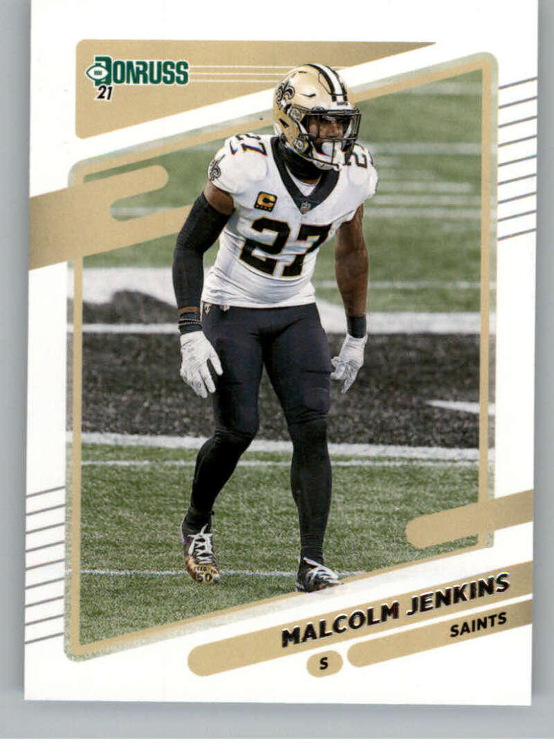 2021 Donruss #98 Malcolm Jenkins  New Orleans Saints  V88827 Image 1