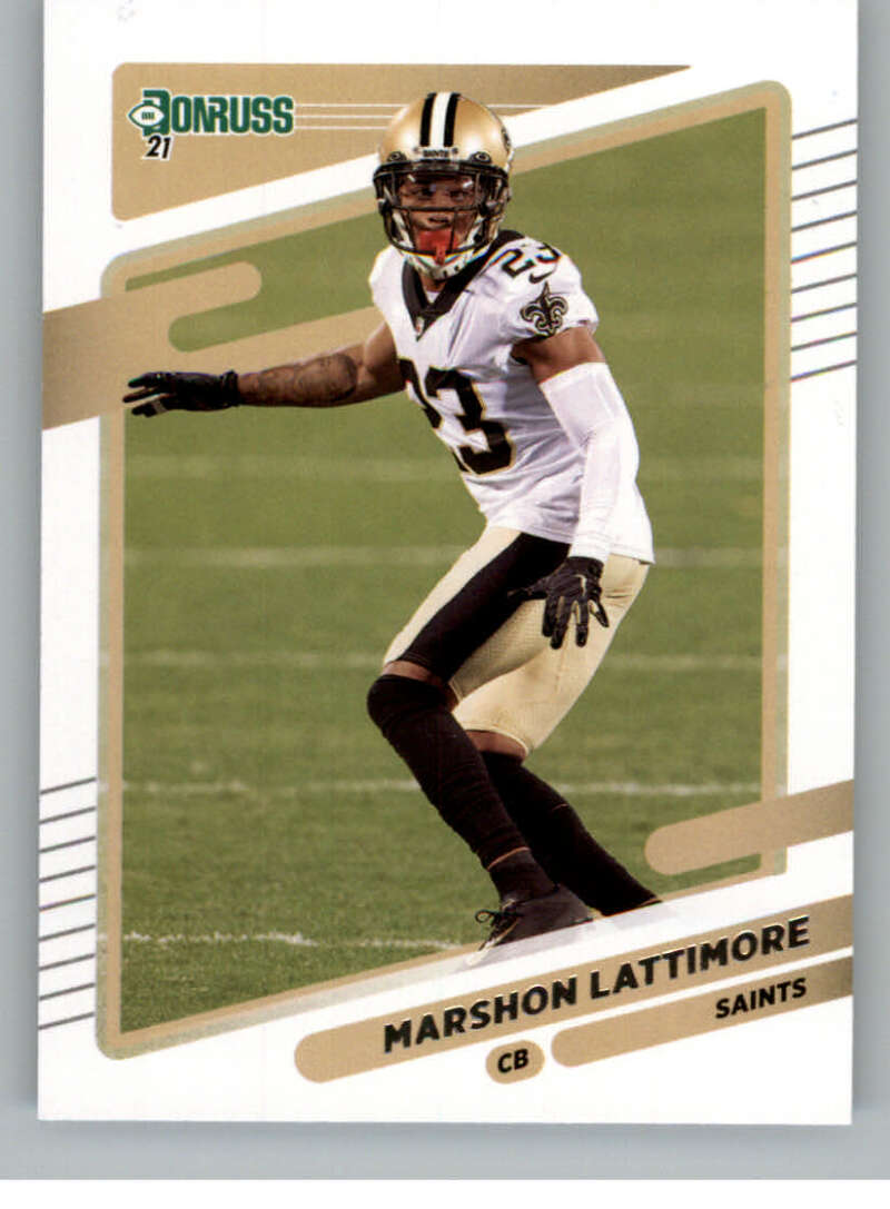 2021 Donruss #99 Marshon Lattimore  New Orleans Saints  V88828 Image 1