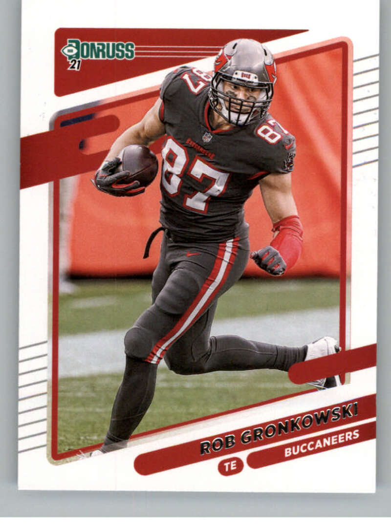 2021 Donruss #104 Rob Gronkowski  Tampa Bay Buccaneers  V88832 Image 1