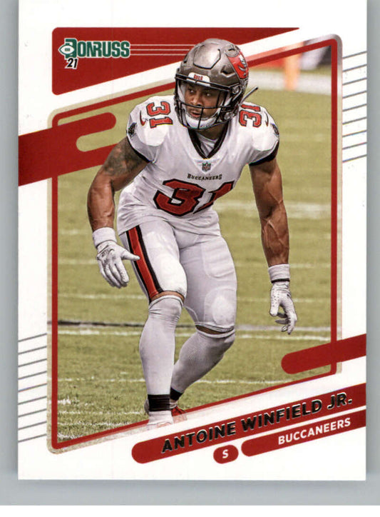 2021 Donruss #106 Antoine Winfield Jr.  Tampa Bay Buccaneers  V88833 Image 1