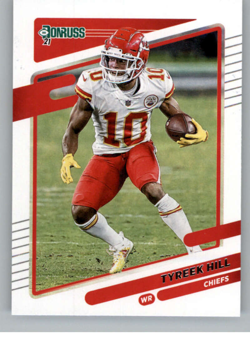 2021 Donruss #117 Tyreek Hill  Kansas City Chiefs  V88840 Image 1