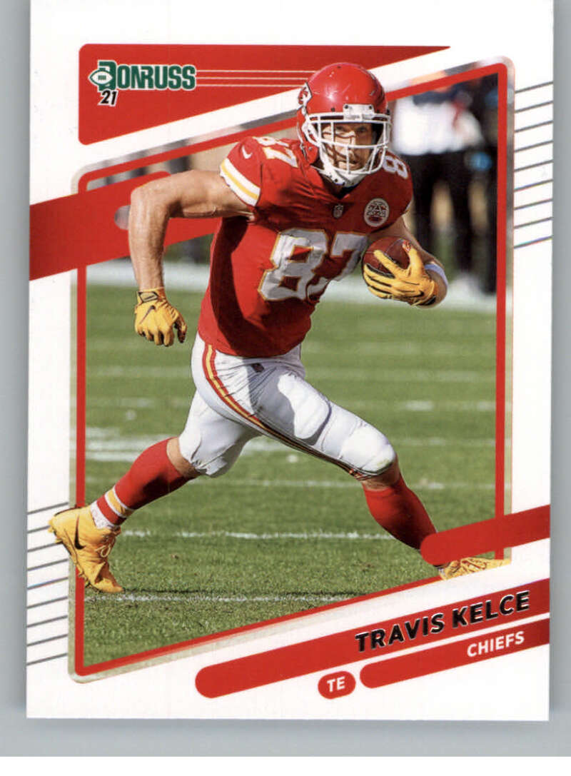 2021 Donruss #118 Travis Kelce  Kansas City Chiefs  V88844 Image 1