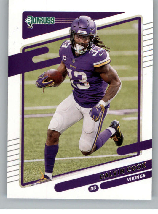 2021 Donruss #125 Dalvin Cook  Minnesota Vikings  V88851 Image 1