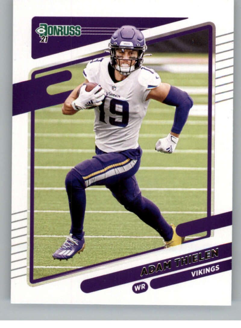 2021 Donruss #126 Adam Thielen  Minnesota Vikings  V88852 Image 1