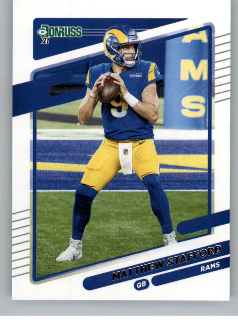 2021 Donruss #139 Matthew Stafford  Los Angeles Rams  V88862 Image 1