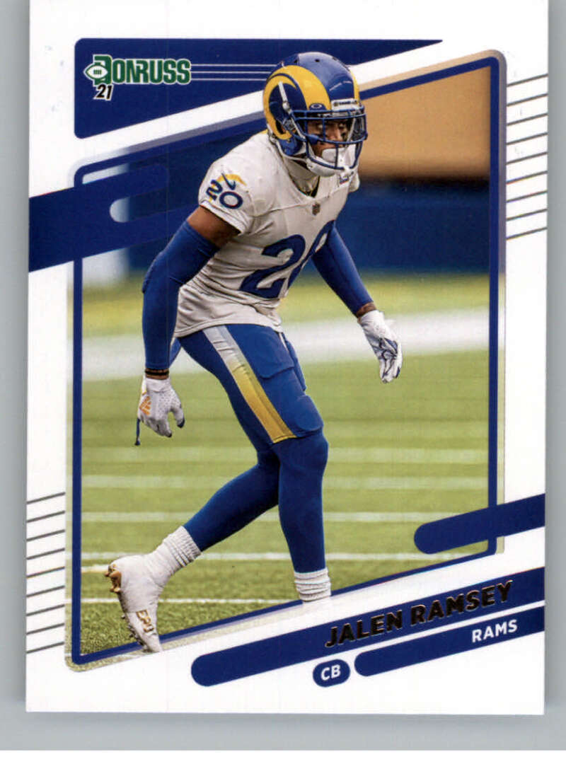 2021 Donruss #141 Jalen Ramsey  Los Angeles Rams  V88868 Image 1