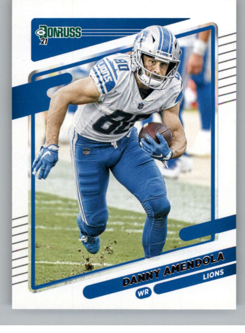 2021 Donruss #177 Danny Amendola  Detroit Lions  V88902 Image 1