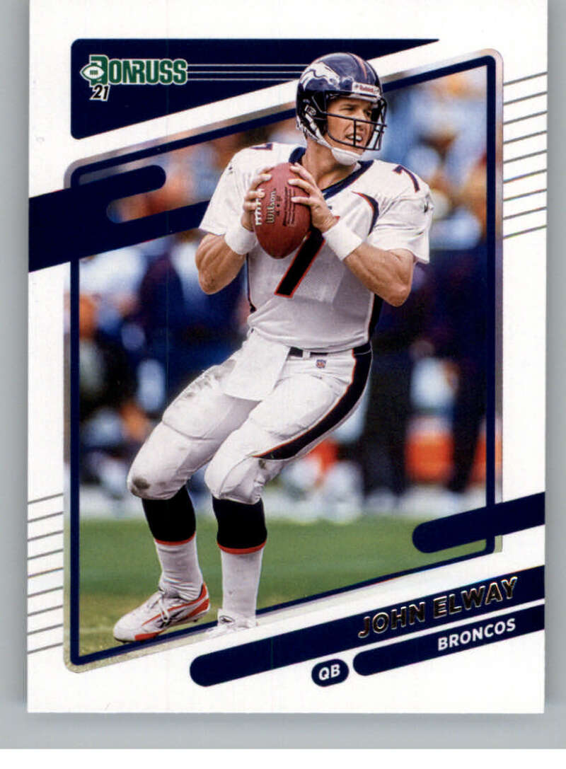 2021 Donruss #180 John Elway  Denver Broncos  V88905 Image 1