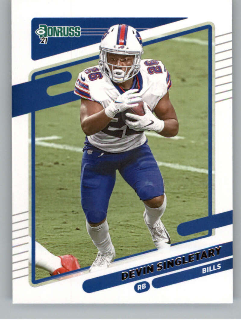 2021 Donruss #227 Devin Singletary  Buffalo Bills  V88943 Image 1