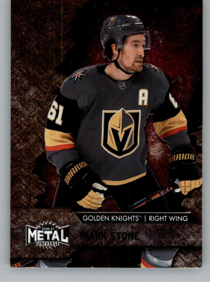 2020-21 Skybox Metal Universe #61 Mark Stone  Vegas Golden Knights  V86321 Image 1