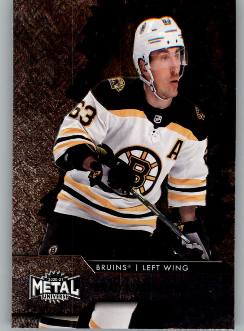 2020-21 Skybox Metal Universe #63 Brad Marchand  Boston Bruins  V86322 Image 1