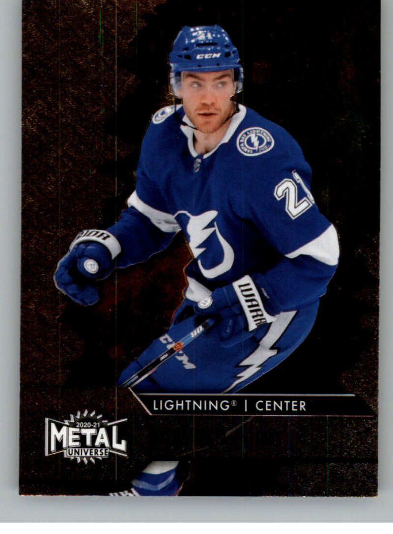 2020-21 Skybox Metal Universe #64 Brayden Point  Tampa Bay Lightning  V86323 Image 1