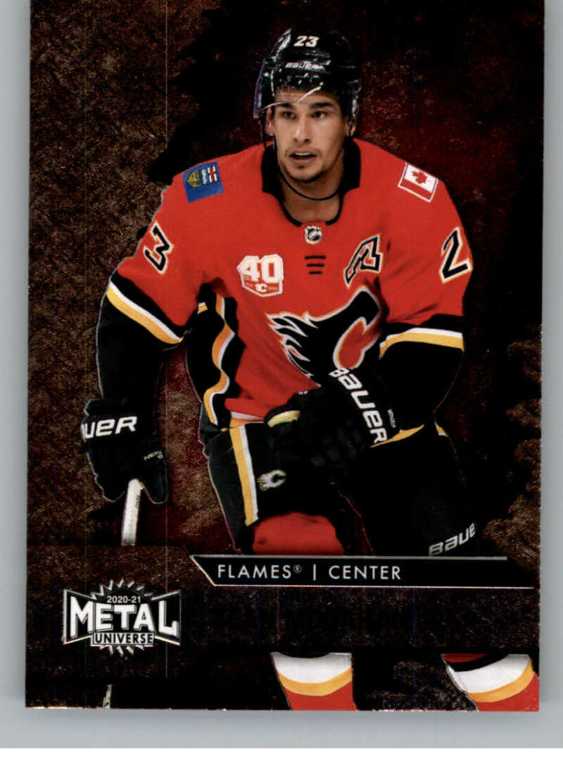 2020-21 Skybox Metal Universe #70 Sean Monahan  Calgary Flames  V86324 Image 1