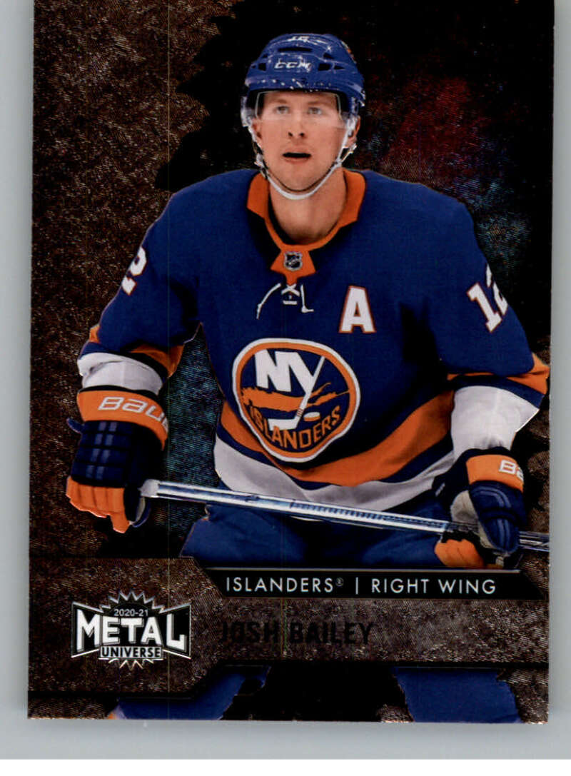2020-21 Skybox Metal Universe #80 Josh Bailey  New York Islanders  V86325 Image 1