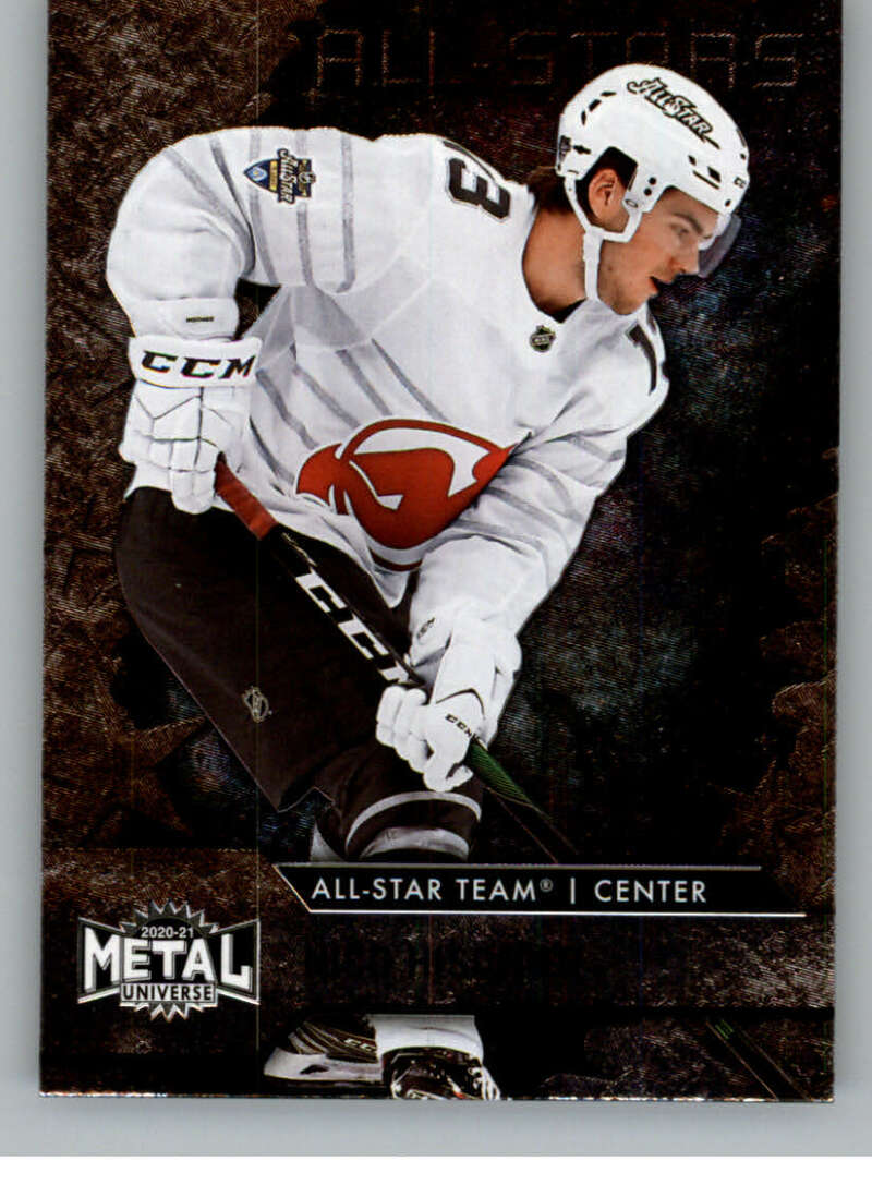 2020-21 Skybox Metal Universe #193 Nico Hischier  All Star Team  V86330 Image 1