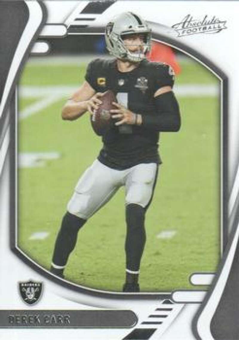 2021 Panini Absolute #70 Derek Carr  Las Vegas Raiders  V89824 Image 1