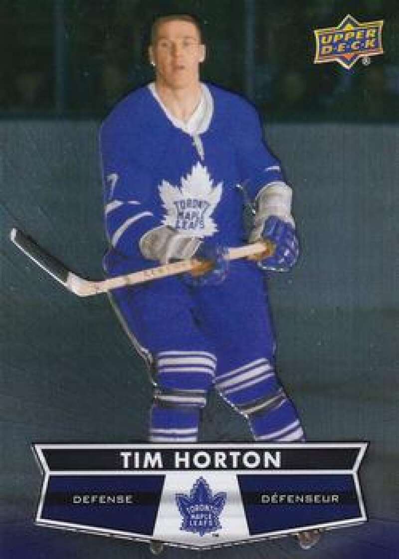 2021-22 Upper Deck Tim Hortons #1 Tim Horton Hockey Toronto Maple Leafs  Image 1