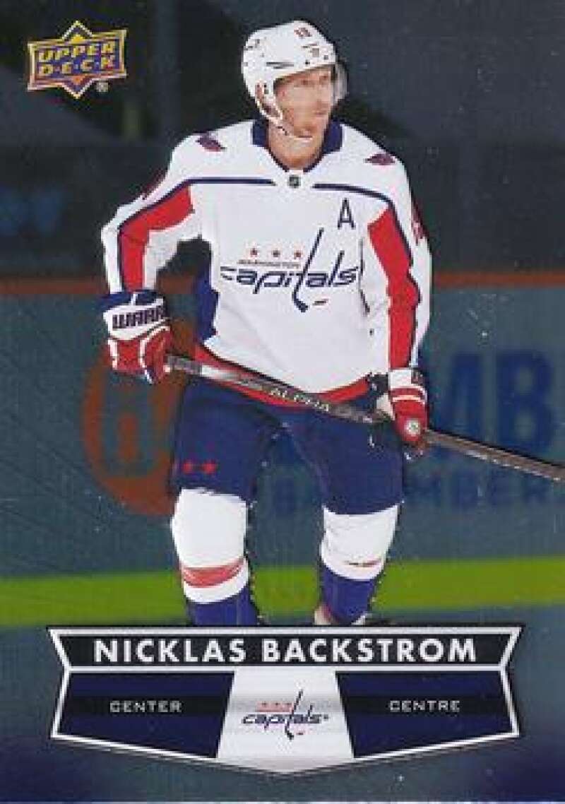 2021-22 Upper Deck Tim Hortons #19 Nicklas Backstrom Hockey Washington Capitals  Image 1