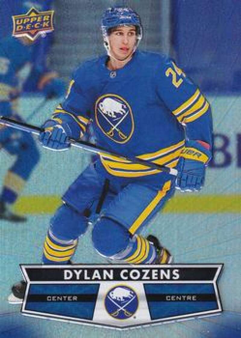 2021-22 Upper Deck Tim Hortons #24 Dylan Cozens Hockey Buffalo Sabres  Image 1