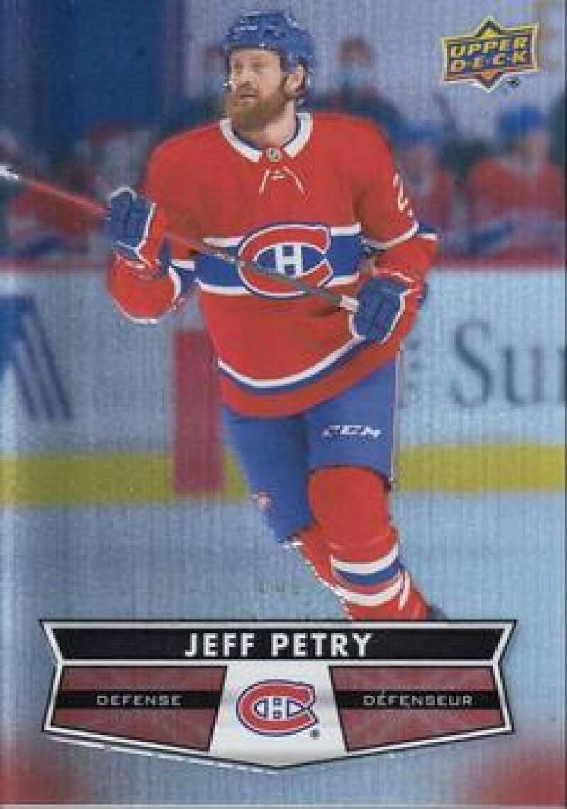 2021-22 Upper Deck Tim Hortons #26 Jeff Petry Hockey Montreal Canadiens  Image 1