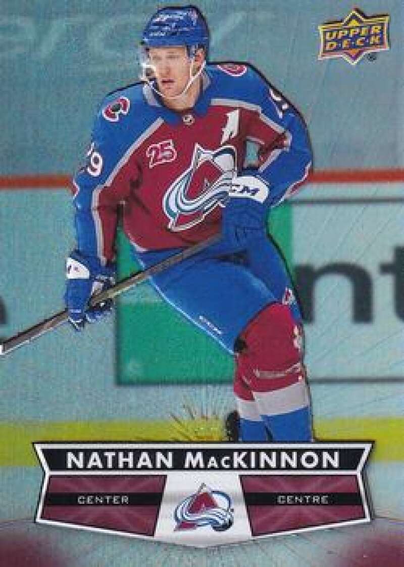 2021-22 Upper Deck Tim Hortons #29 Nathan MacKinnon Hockey Colorado Avalanche  Image 1