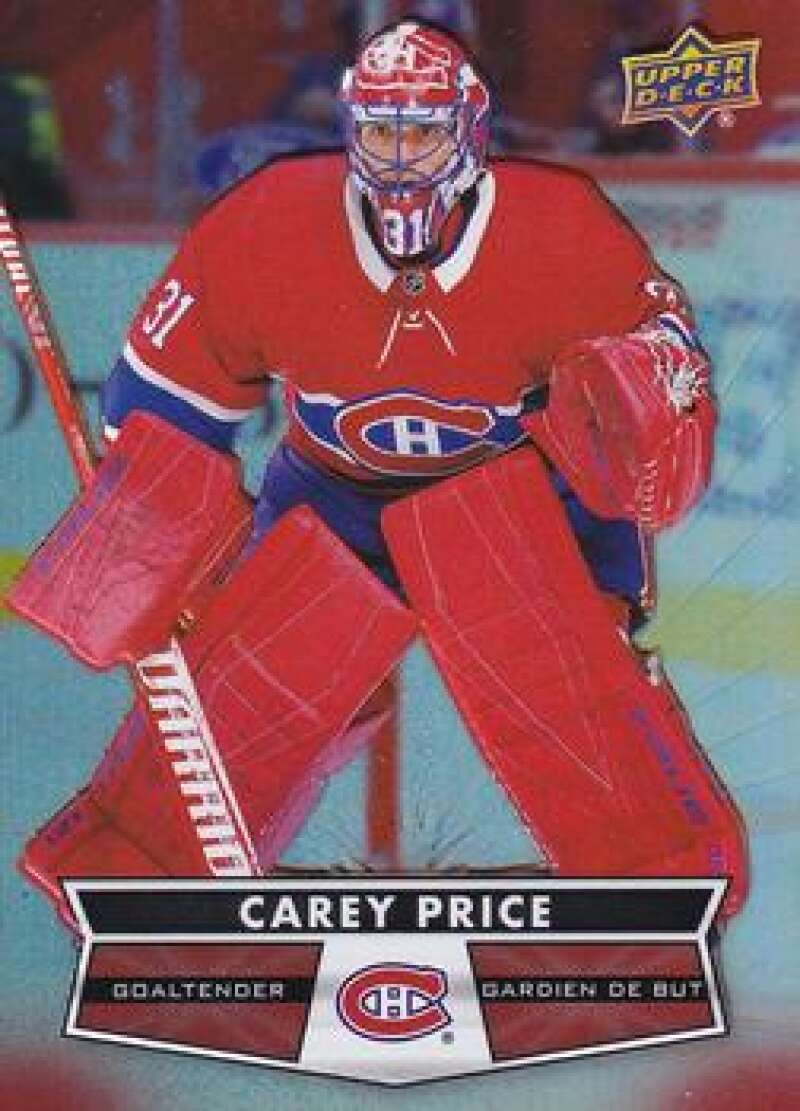 2021-22 Upper Deck Tim Hortons #31 Carey Price Hockey Montreal Canadiens  Image 1