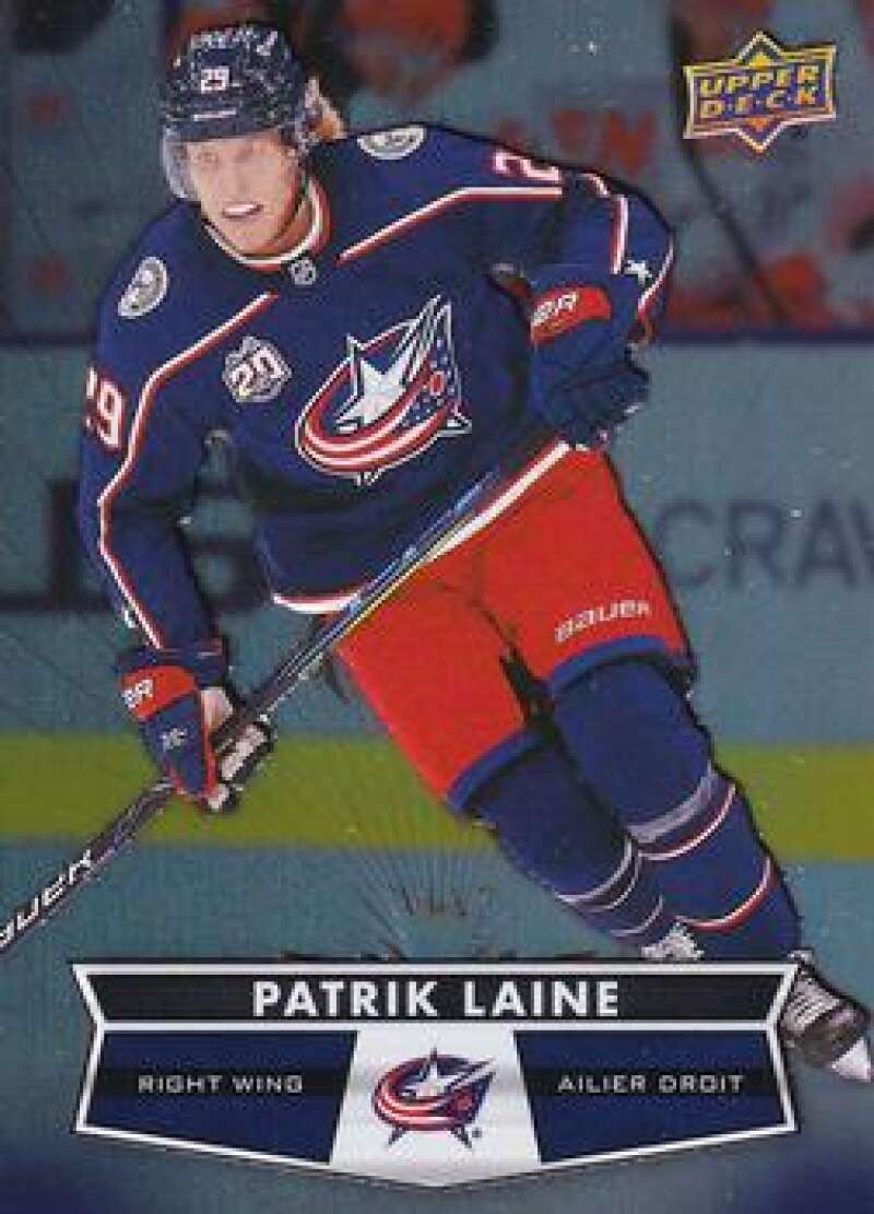 2021-22 Upper Deck Tim Hortons #35 Patrik Laine Hockey Columbus Blue Jackets  Image 1