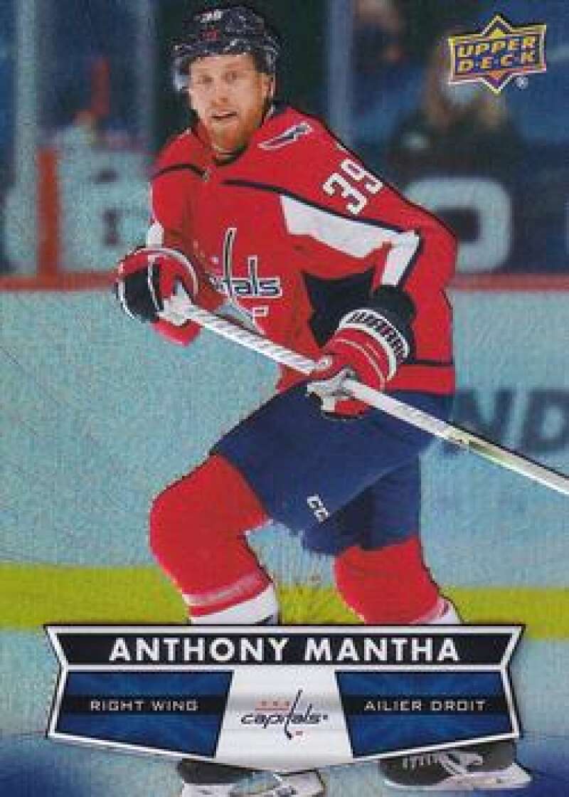 2021-22 Upper Deck Tim Hortons #39 Anthony Mantha Hockey Washington Capitals  Image 1