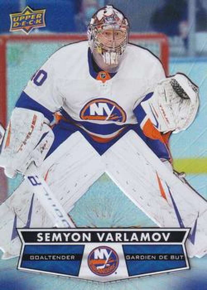 2021-22 Upper Deck Tim Hortons #40 Semyon Varlamov Hockey New York Islanders  Image 1