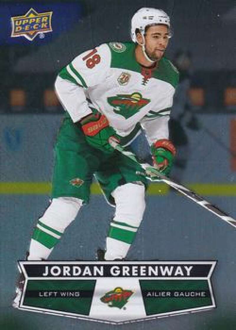 2021-22 Upper Deck Tim Hortons #62 Jordan Greenway Hockey Minnesota Wild  Image 1
