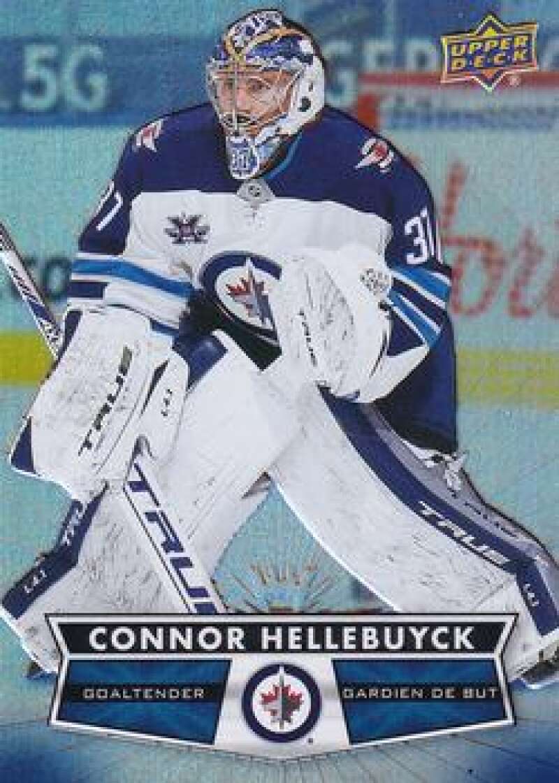 2021-22 Upper Deck Tim Hortons #68 Connor Hellebuyck Hockey Winnipeg Jets  Image 1