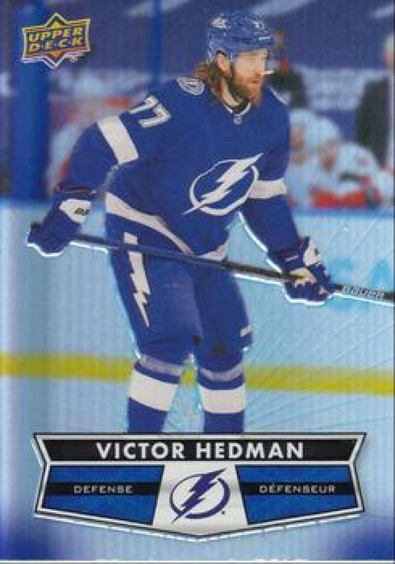2021-22 Upper Deck Tim Hortons #77 Victor Hedman Hockey Tampa Bay Lightning  Image 1