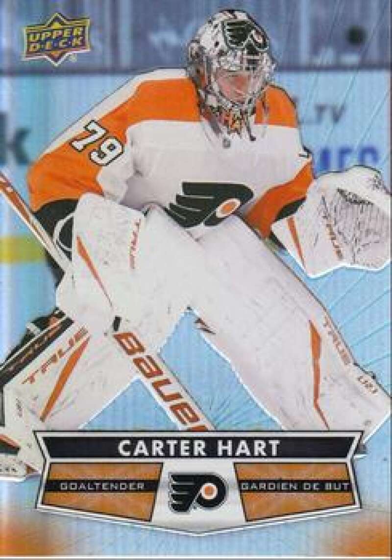 2021-22 Upper Deck Tim Hortons #79 Carter Hart Hockey Philadelphia Flyers  Image 1